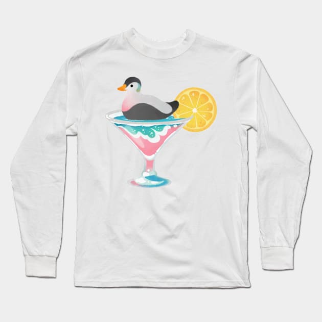 Summer cocktails Long Sleeve T-Shirt by pikaole